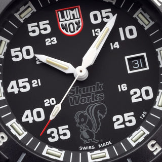F117 - NighthawkTM x Skunk works, 44 mm, Heritage Pilotenuhr - XA.6442.H.SET, Ziffernblatt