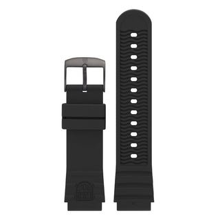 Nitrilrubber Armband, 22 mm, FPX.2201.20B.1.K, Schwarz
