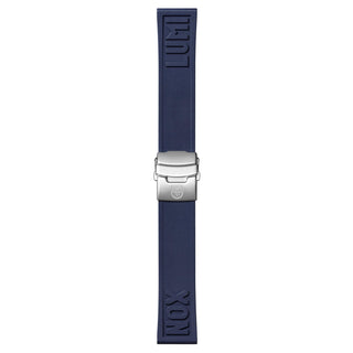 Kautschuk Armband, 24 mm, FPX.2406.40Q.K, Blau, passt für XS - XL Grössen