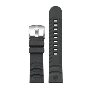 Nitrilrubber Armband, 24 mm, FPX.3800.20Q.K, Schwarz