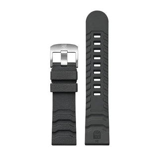 Nitrilrubber Armband, 24 mm, FPX.3800.81Q.K, Dunkelgrau