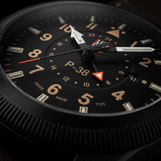 Air Pilot P-38 LIGHTNING®, 42 mm, Pilotenuhr - 9526