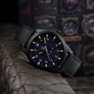 Air Pilot P-38 LIGHTNING®, 42 mm, Pilotenuhr - 9523
