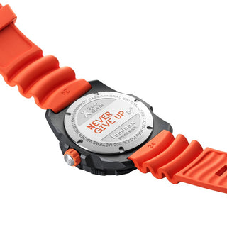 Bear Grylls Survival, 42 mm, Taucheruhr - 3729.NGU, Gehäuseboden mit Gravur