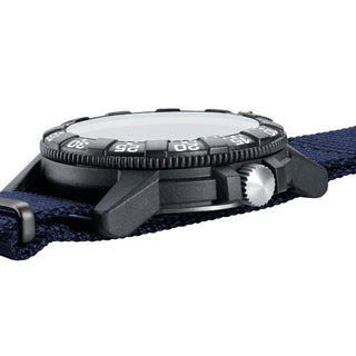 Leatherback Sea Turtle Limited Edition Red Bull Racing, 45mm, Dive Watch - 0321.ARB.1	, Seitenansicht mit Krone und Armband