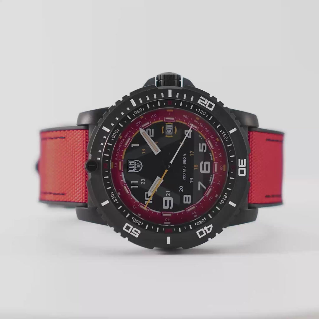 ICE-SAR Limited Edition, 45 mm, Outdoor Abenteuer Uhr - 1095, 360 video