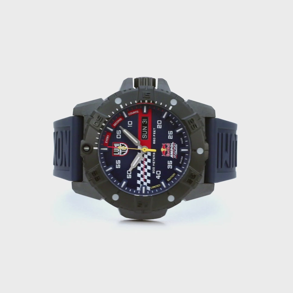 Red Bull Racing Automatic, Limited Edition, 45 mm, Outdoor Uhr - 3863.ARB, 360 Grad Video der Armbanduhr