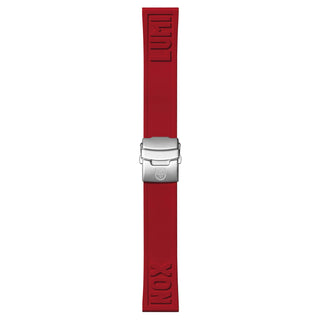 Kautschuk Armband, 24 mm, FPX.2406.30Q.K, Rot, passt für XS - XL Grössen