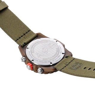 Bear Grylls Survival ECO Master, 45mm, Nachhaltige Outdoor Uhr - 3757.ECO, Gehäuseboden