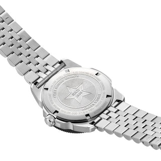 Pacific Diver, 39 mm, Taucheruhr, 3126M, Gehäuseboden