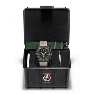 Navy Seal Foundation Chronograph - 3590.NSF.SET 	, Set with additional strap and strap changing tool