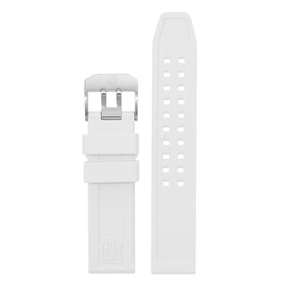 Silicon Armband, 23 mm, FPX.3050.10Q.K, Weiss